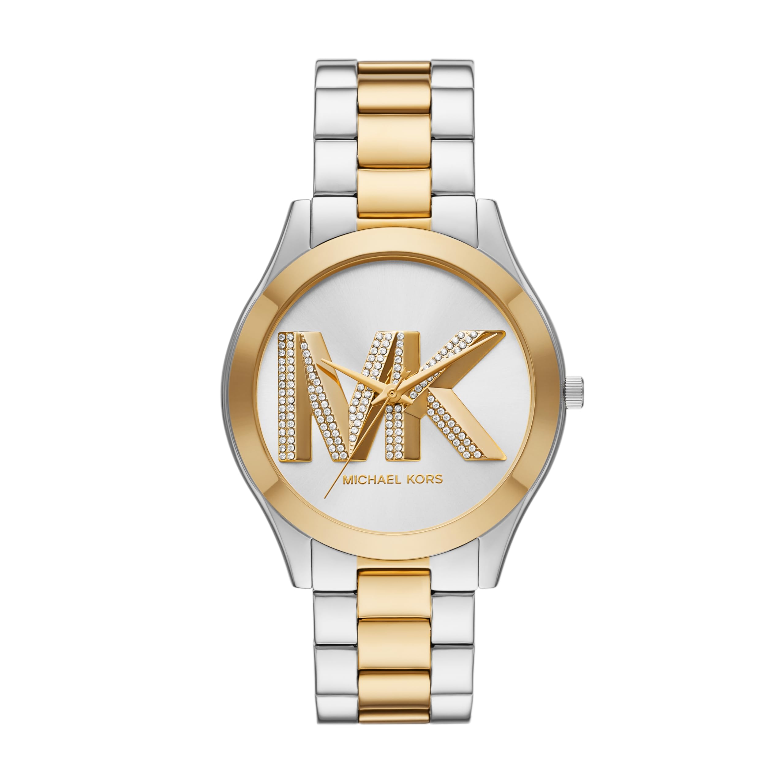 Michael Kors Slim Runway Women's Watch - Stainless Steel Bracelet, Gold-Tone, Water Resistant, Fashion Watch for Women | Perfect for Office, Party & Everyday Wear