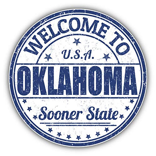 Oklahoma City USA Vinyl Magnet - 5
