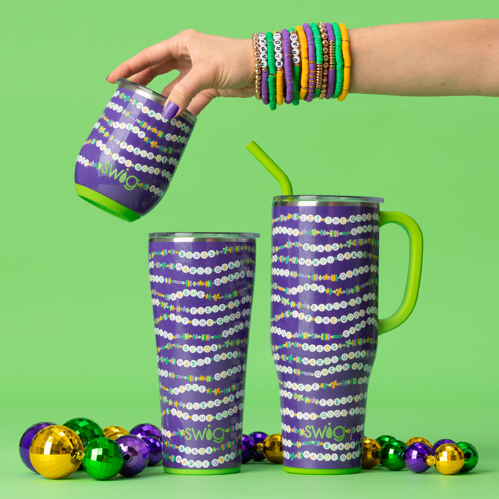 My Mardi Era Mega Mug 40oz - Large Insulated Tumbler for Coffee, Tea & Cold Drinks - Perfect for Home, Office & Outdoor Adventures