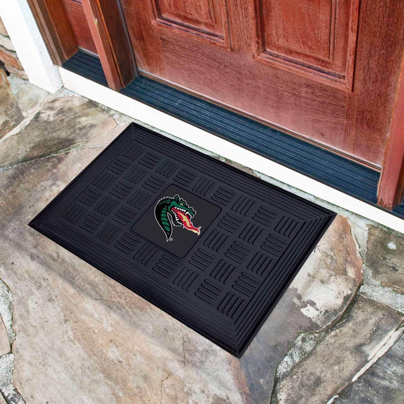 UAB Medallion Door Mat - Non-Slip Welcome Mat for Indoor/Outdoor Use - Perfect for Entryway, Porch, and Patio - Durable & Weather-Resistant