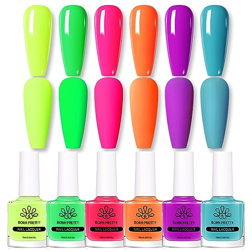 neon nail polish