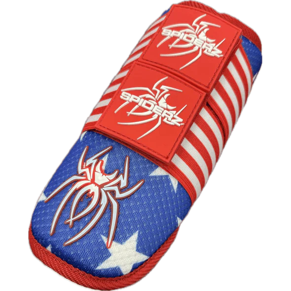 Spiderz Elbow Guard - Limited Edition Stars & Stripes (One Size Fits Most) - Protective Gear for Skateboarding, Cycling & Extreme Sports