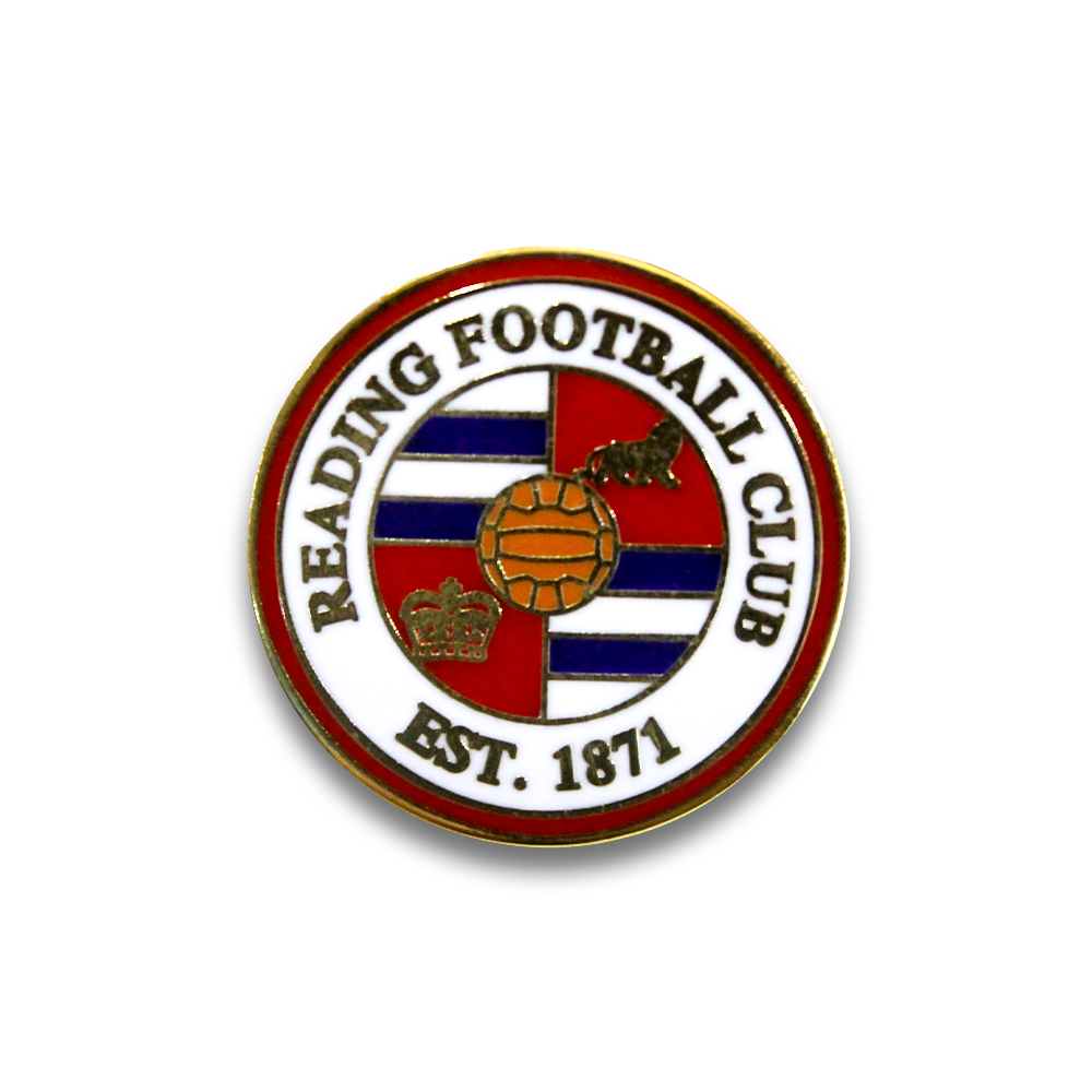 Reading FC Pin Badge - Official Football Club Enamel Lapel Pin - Perfect for Fans, Collectors & Match Day Outfits
