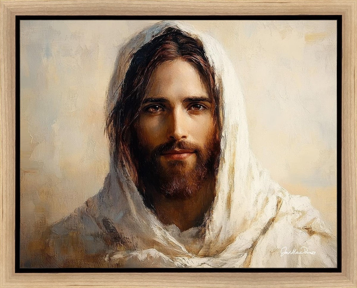 Prince of Peace Gallery Wrap Canvas Art - Religious Wall Decor for Home, Church & Office - Inspirational Christian Gift for Holidays & Special Occasions