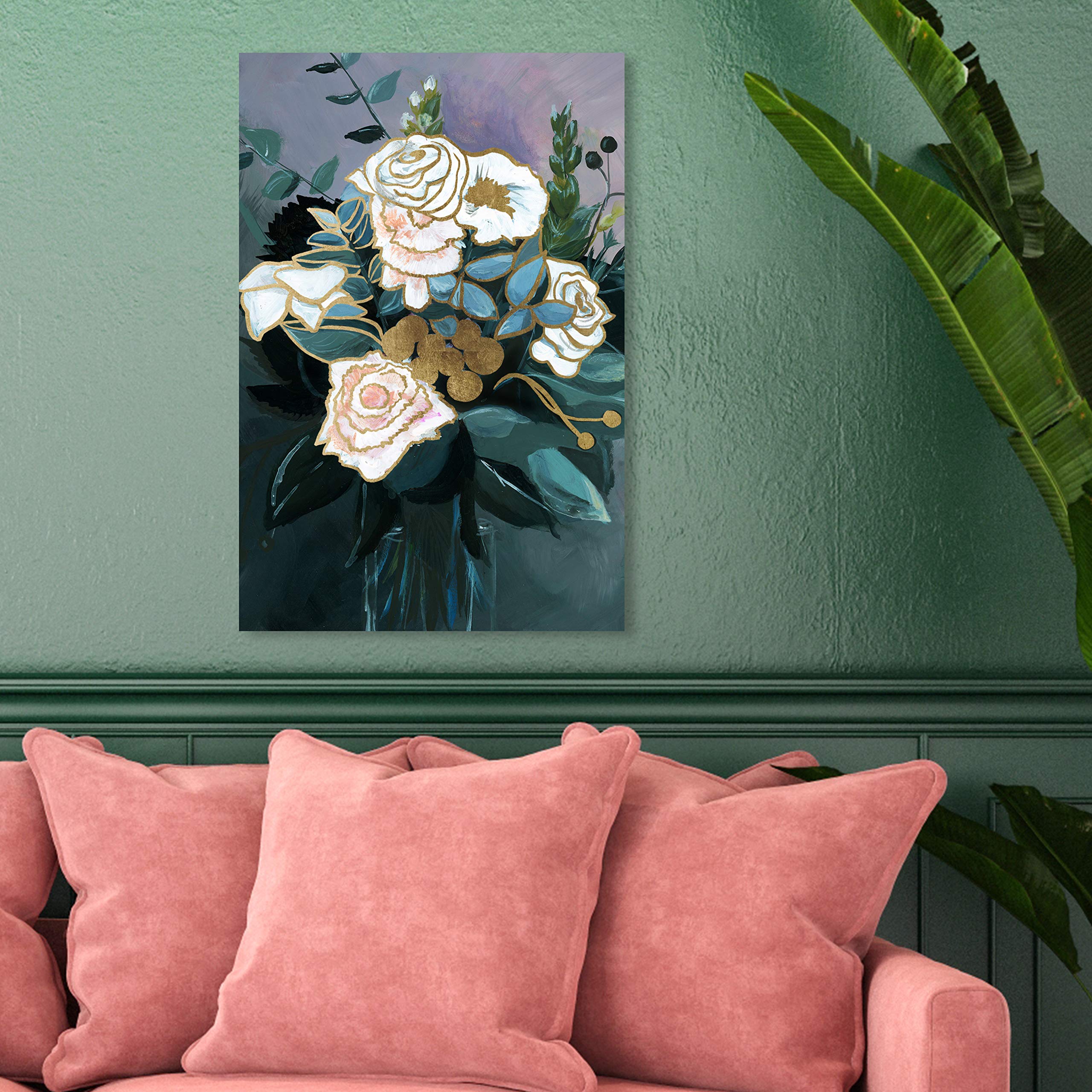 Floral Wall Art Canvas Prints - 'So Romantic' Home Décor by Oliver Gal Artist Co. | 16