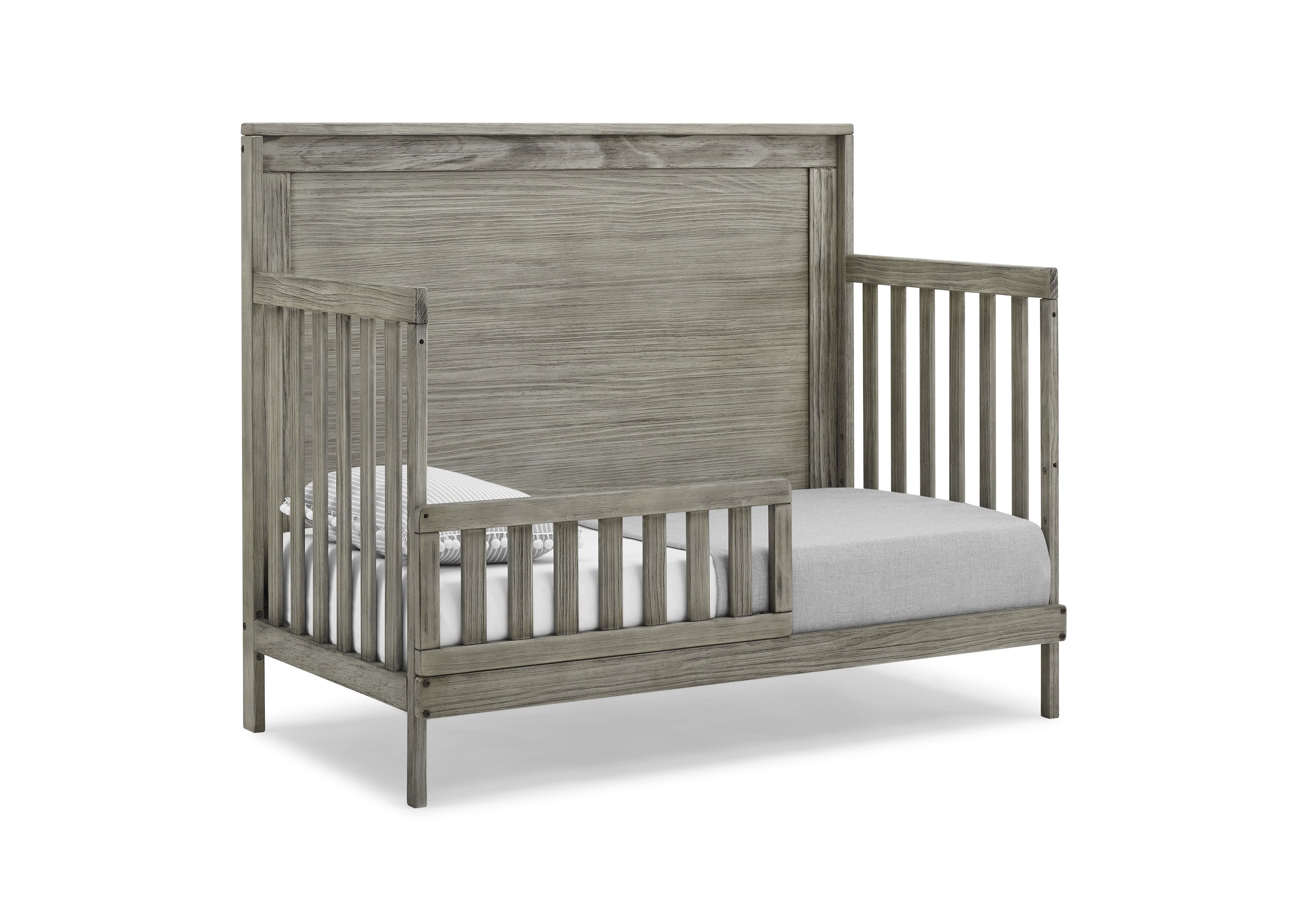 Willow 6-in-1 Convertible Baby Crib - Grow with Me Toddler Bed, Daybed & Full Size Bed - Safe & Stylish Nursery Furniture for Boys & Girls - Perfect for Newborn to Teen Years