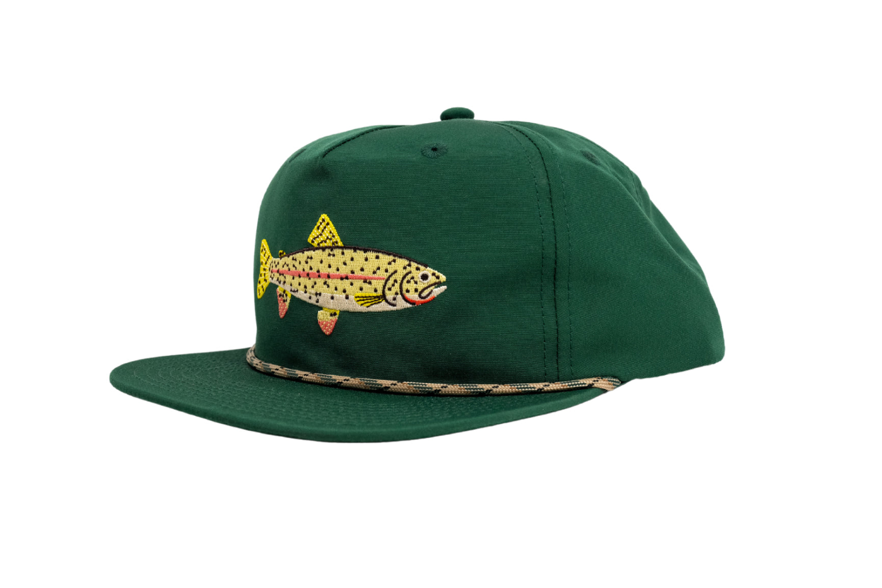 Coastal Cutthroat Fishing Hat - Breathable Mesh Sun Protection for Outdoor Enthusiasts - Perfect for Fly Fishing, Hiking, and Beach Adventures