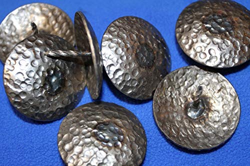 60 Pack Rustic Hammered Decorative Door Nails 1.75