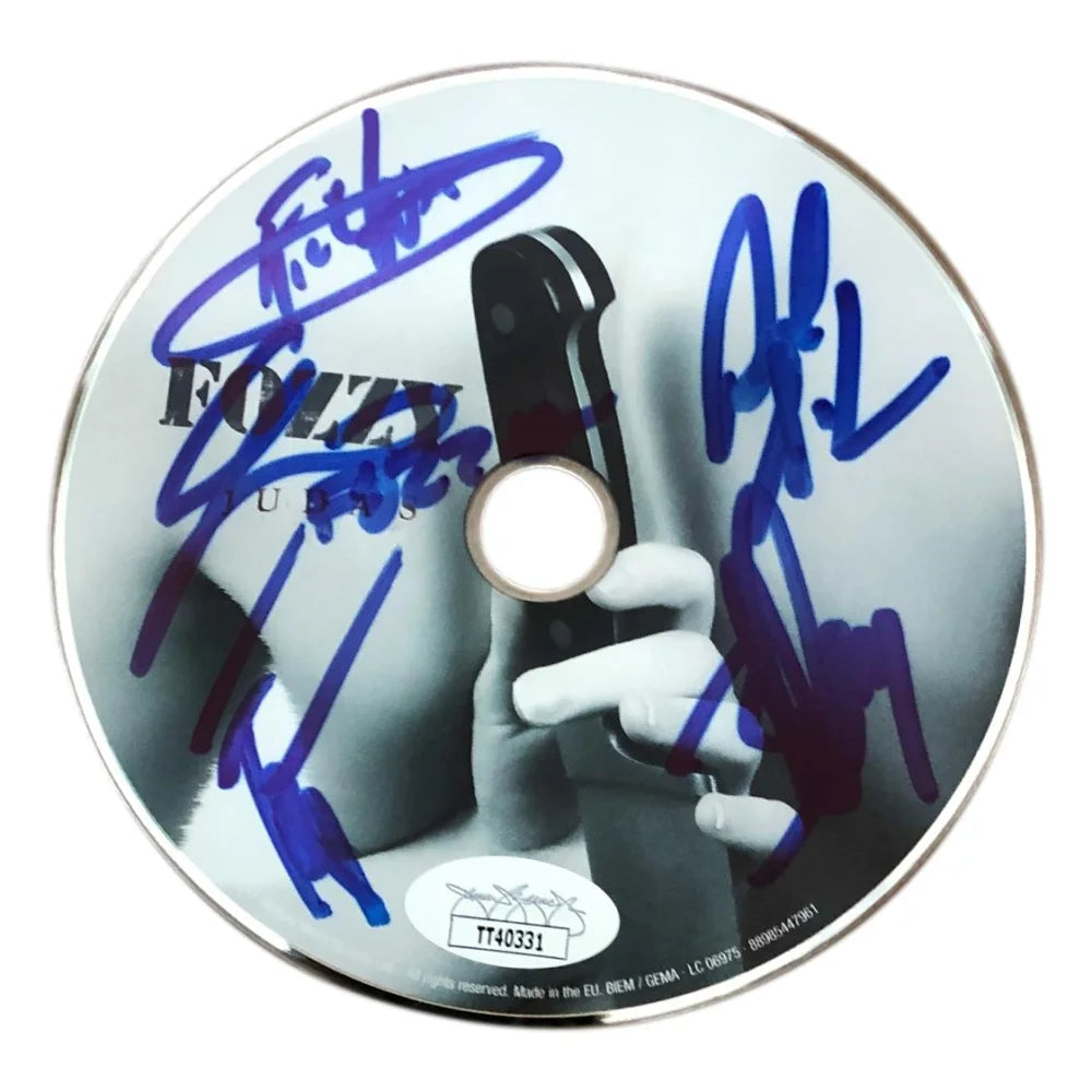 Chris Jericho Signed Fozzy Band CD with JSA COA - Authentic Collectible for Music Fans & Wrestling Enthusiasts - Perfect for Display, Gifts, and Memorabilia Collections