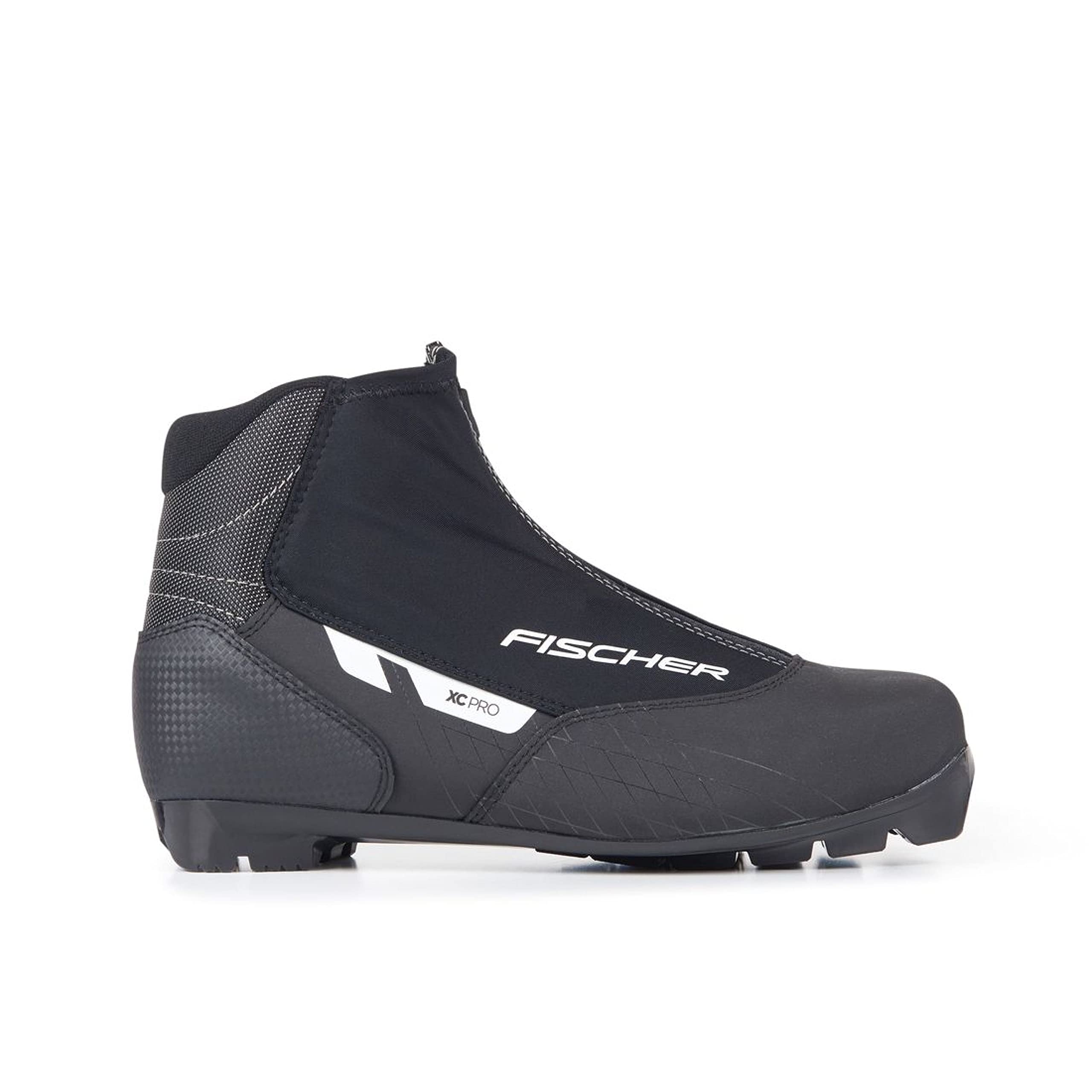 FISCHER Men's XC PRO Nordic Cross Country Ski Boots - Lightweight & Durable for Winter Sports & Outdoor Adventures
