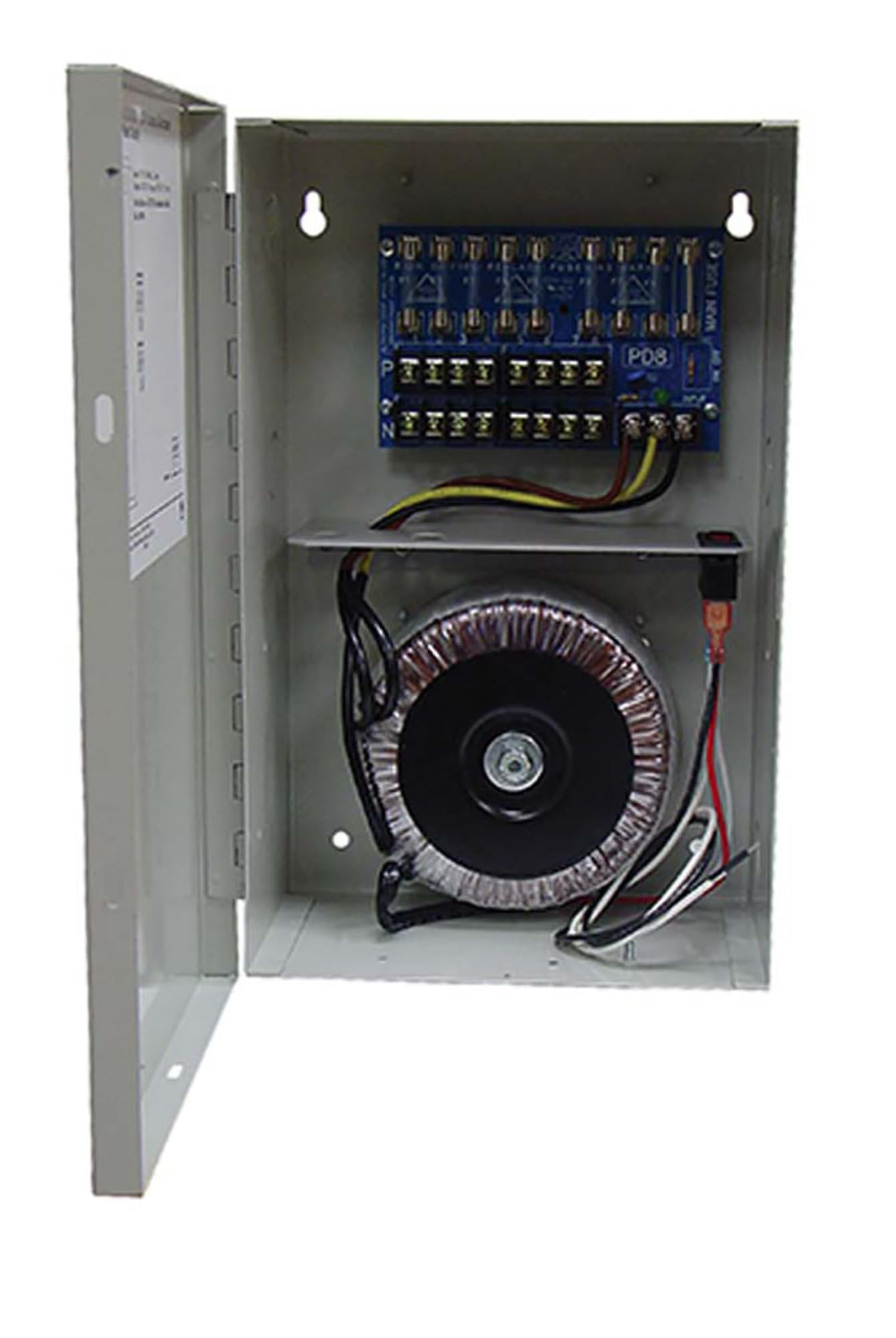 ALTRONIX ALTV248300 24VAC 14A Power Supply with 8 Fuses - Ideal for Security Systems, CCTV Cameras & Access Control Panels