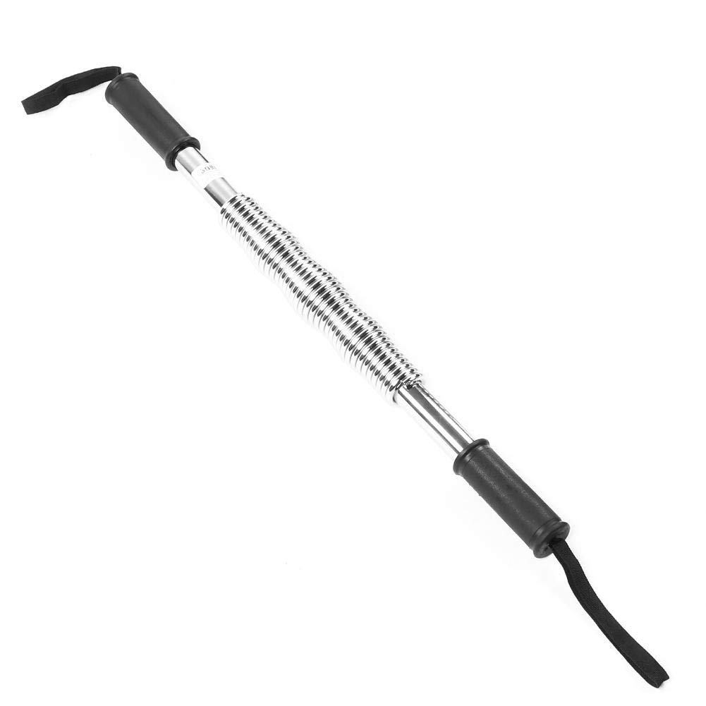 ZJchao Arm Power Exerciser - Spring Forearm Strength Trainer Bar for Grip & Muscle Resistance Workout - Home Gym Equipment for Fitness, Travel & Outdoor Training