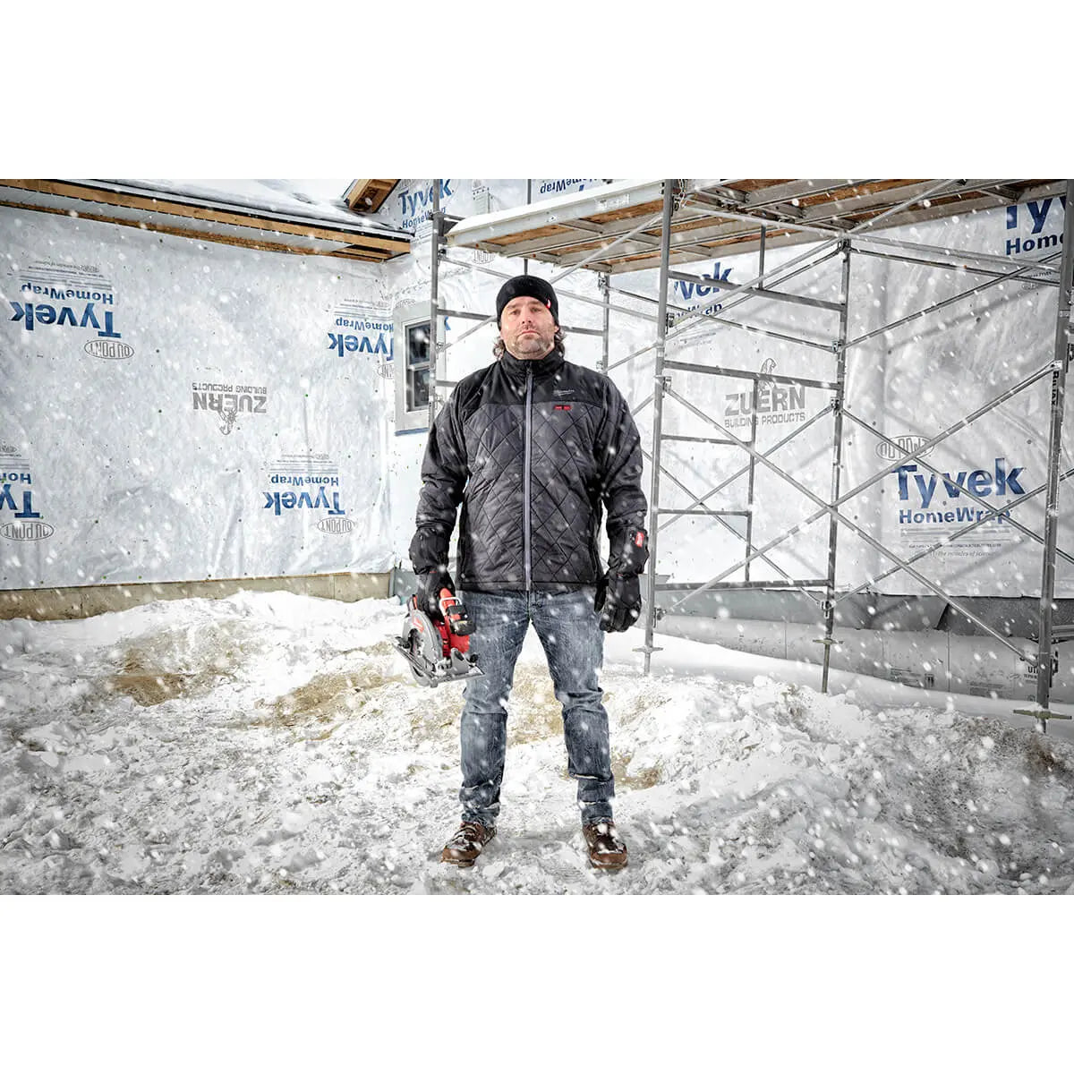 Milwaukee 203B-21 M12™ Heated AXIS™ Jacket Kit - Battery-Powered Heated Jacket for Men & Women - Perfect for Outdoor Work, Winter Sports & Cold Weather Activities