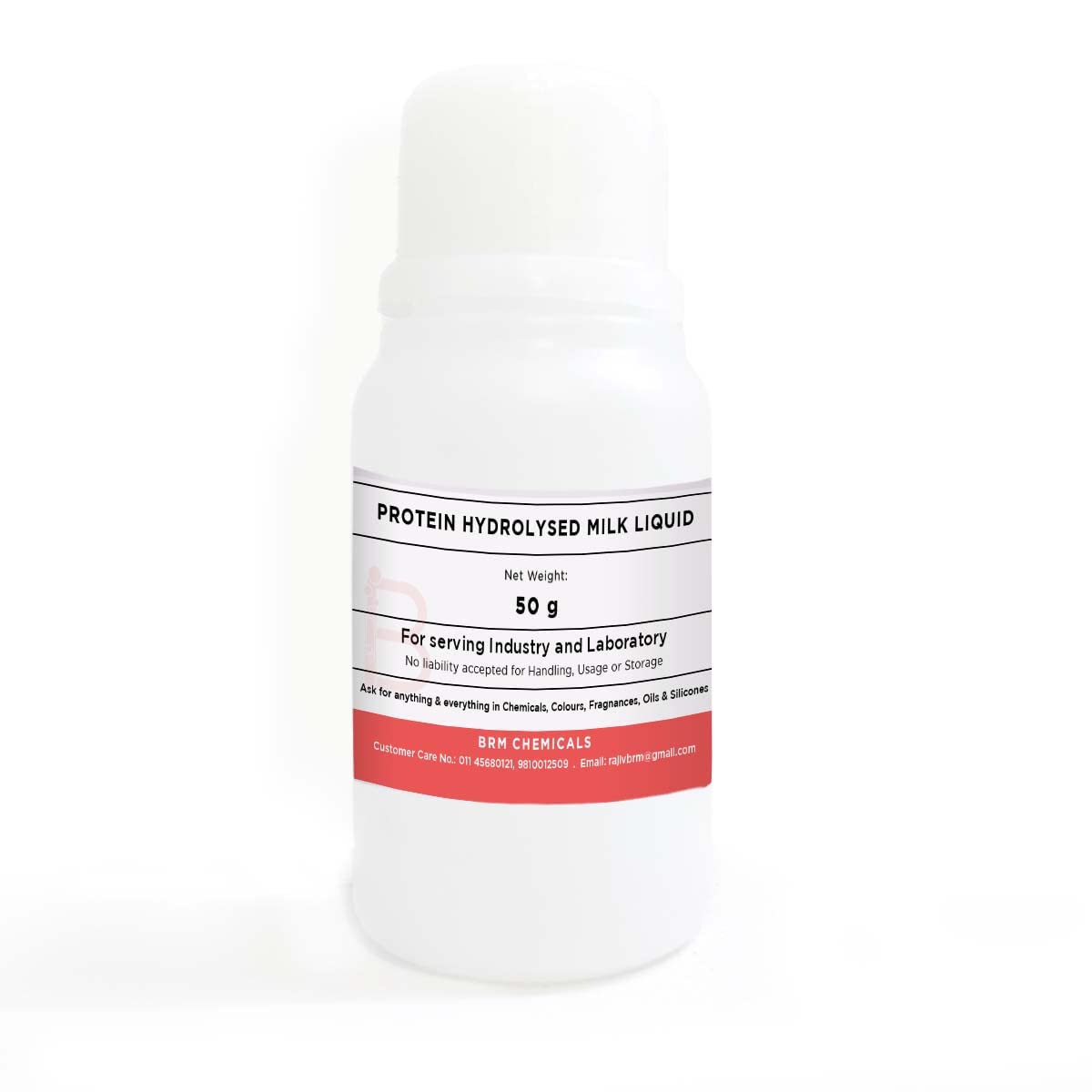 Hydrolyzed Milk Protein Liquid 50g for Soap Making, Shampoo, Cosmetics, Serum - Natural Moisturizer for Face, Hair & Skin Care - DIY Beauty Formulations for Lotion, Cream & Personal Care Products