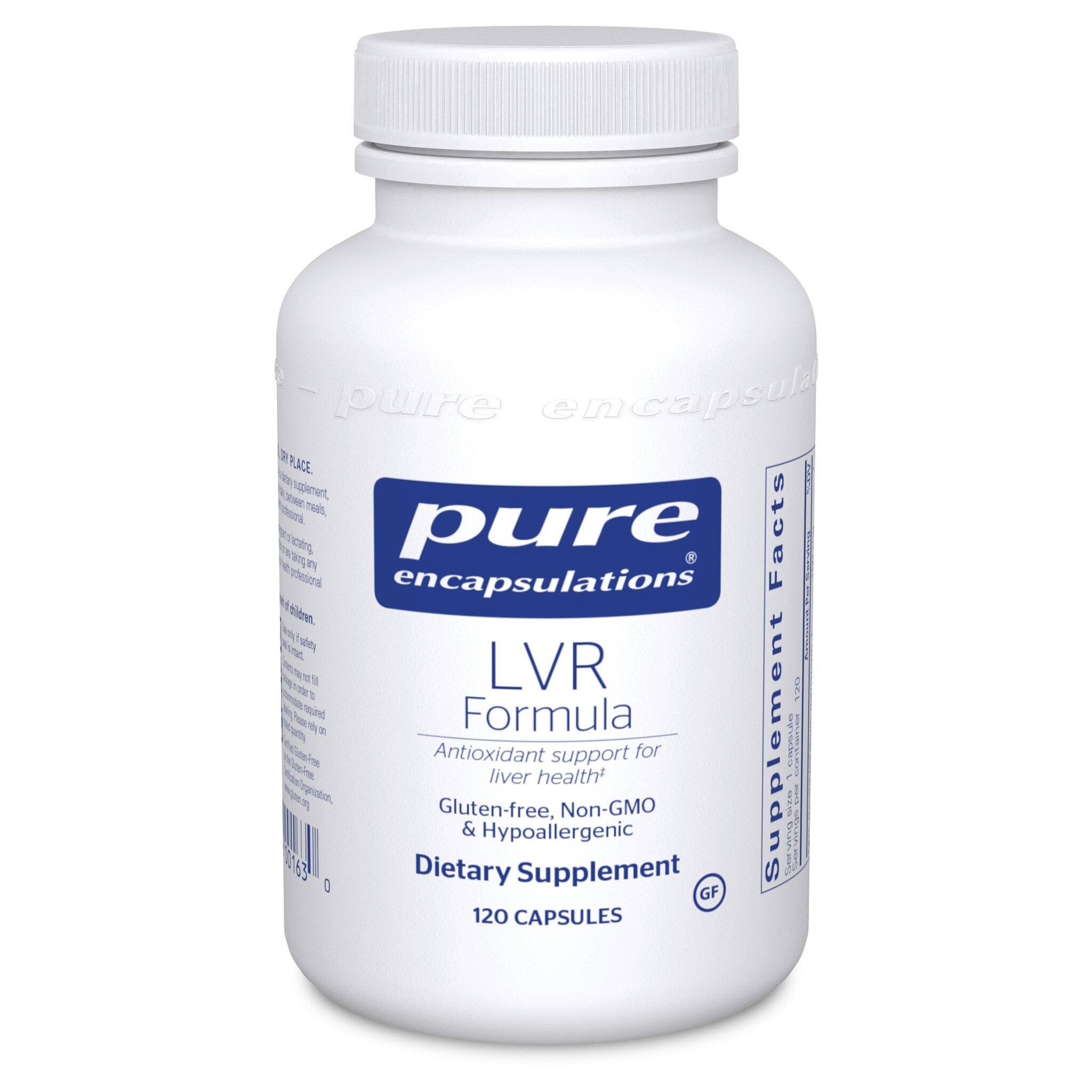 Pure Encapsulations LVR Formula Supplement - Liver Support & Detox - Supports Healthy Liver Function for Daily Wellness & Detoxification