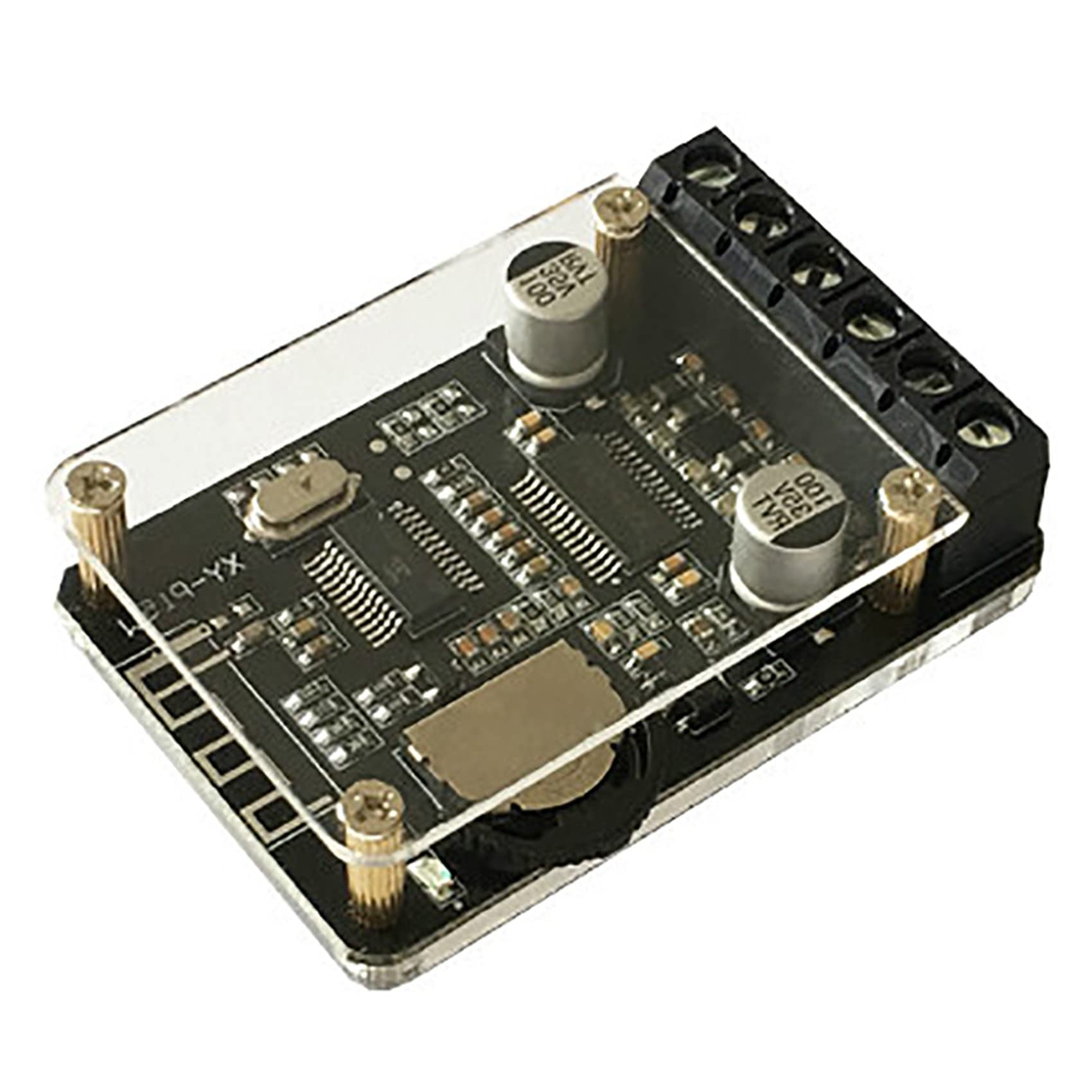 2X 10W-20W Stereo Bluetooth 5.0 Audio Amplifier Board Module - 12V/24V DC Power, Hi-Fi Lossless Sound for Car Speakers & DIY Audio Projects | Perfect for Car Audio Upgrades, Home Theater Systems & Portable Speakers
