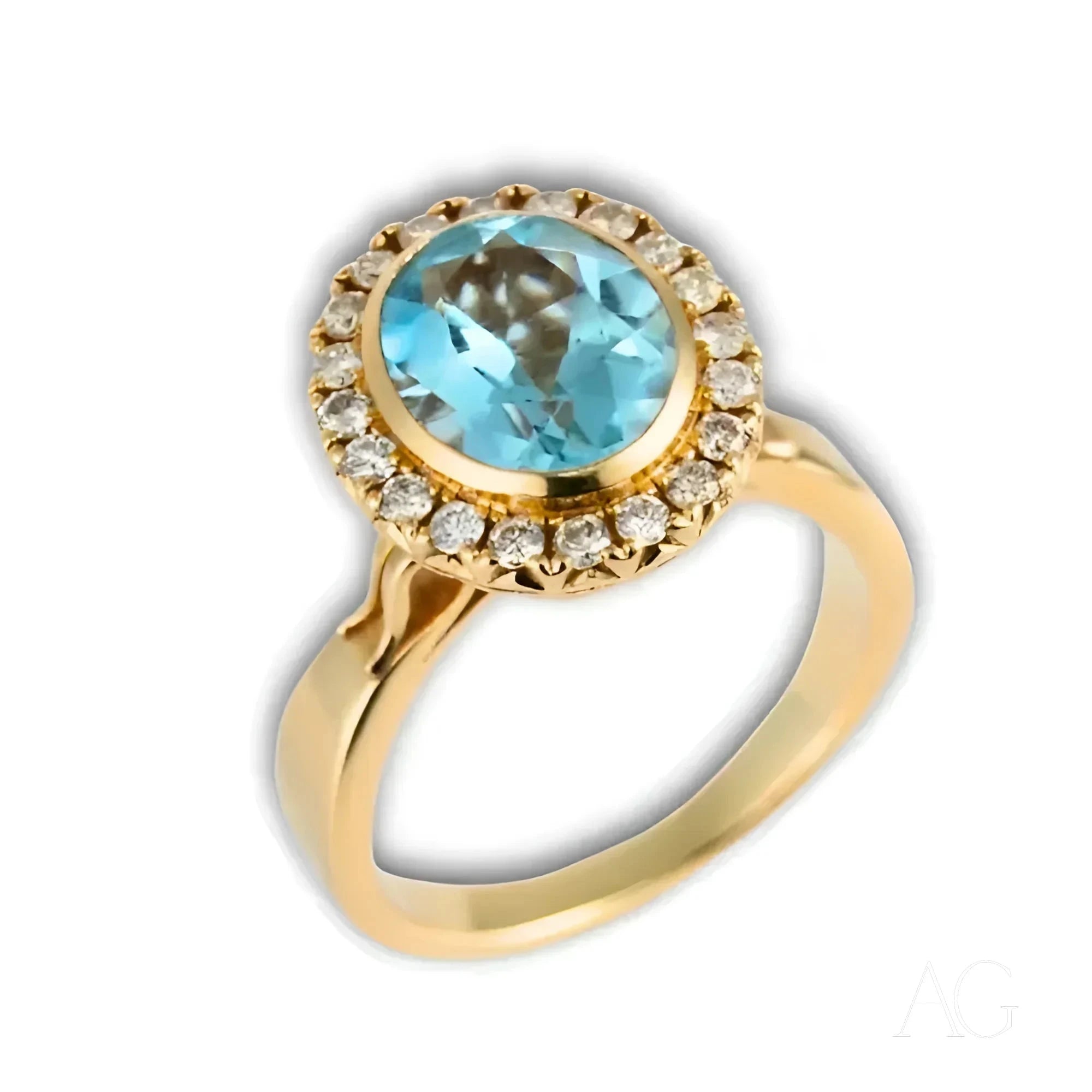 Custom 18k Gold Green Amethyst Ring - Handmade Personalized Jewelry for Women - Perfect for Engagement, Anniversary & Special Occasion Gifts