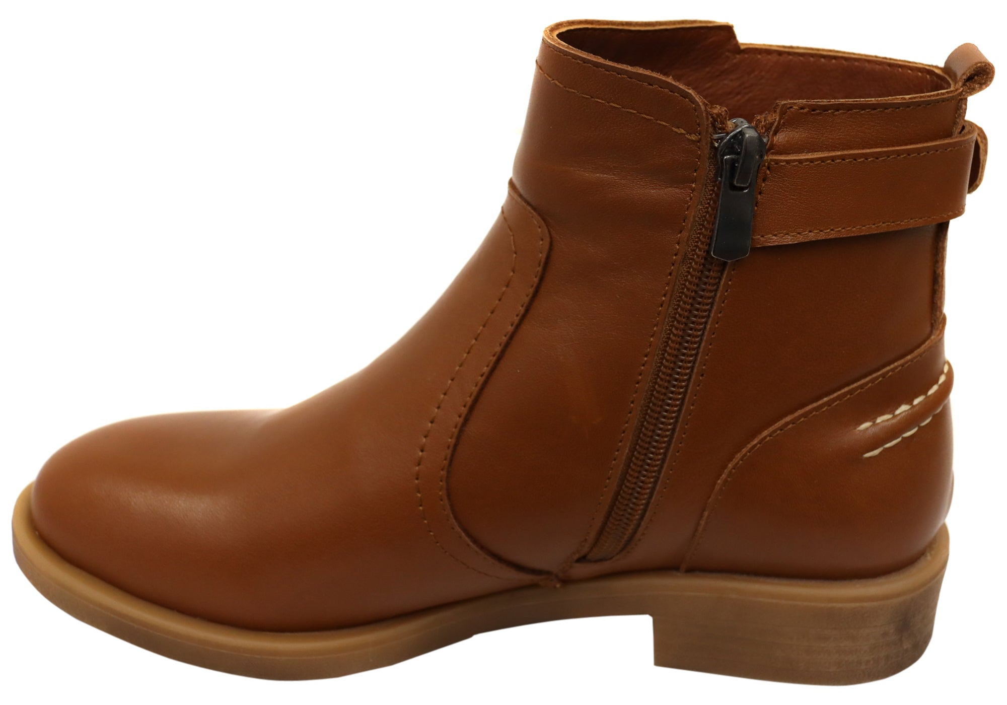 Orizonte Deny Women's Comfortable Leather Ankle Boots - European Style Fashion Booties for Casual Wear, Office & Fall Outfits