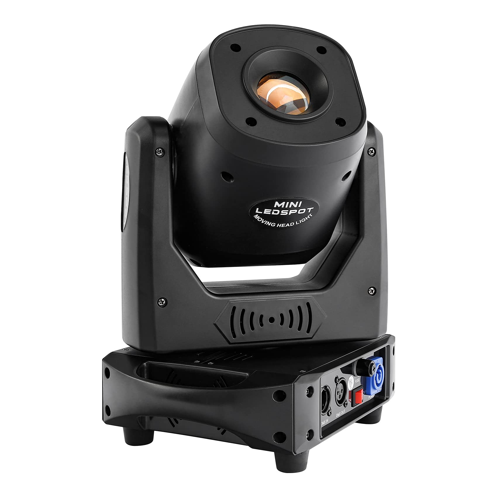 TC-Home 100W DMX Moving Head Light with 5 Facet Prism - Professional DJ Stage Lighting for Concerts, Clubs, and Events (SE0000094-BK)