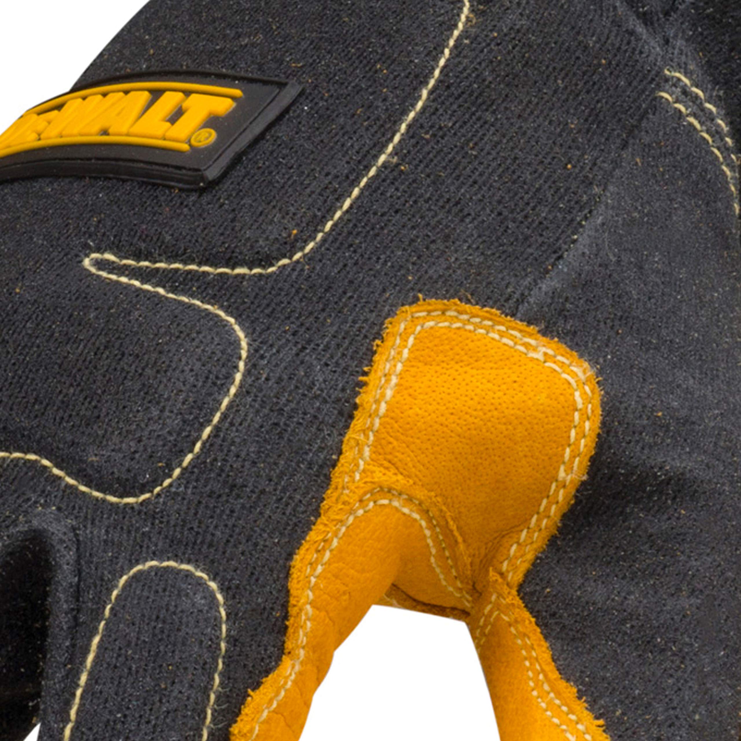 DEWALT Premium MIG TIG Welding Gloves DXMF02051 - Heat Resistant Leather Gloves for Men & Women - Ideal for Metal Fabrication, Welding Projects & DIY Repairs
