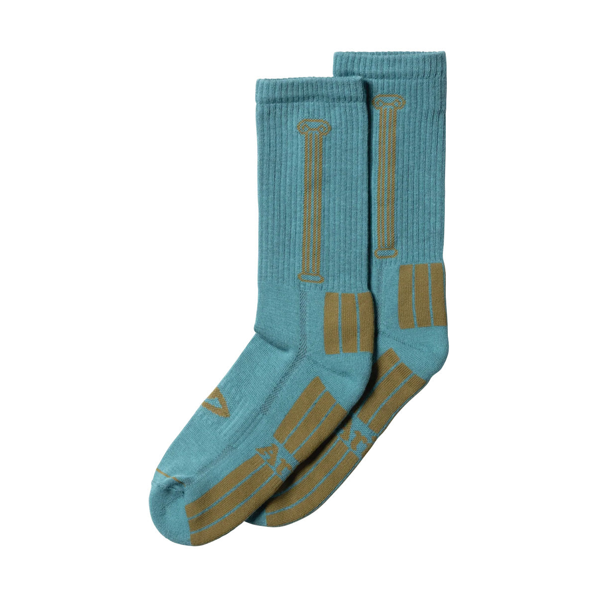 Breathable Column Socks in Petrol Color - Perfect for Running, Hiking & Everyday Comfort