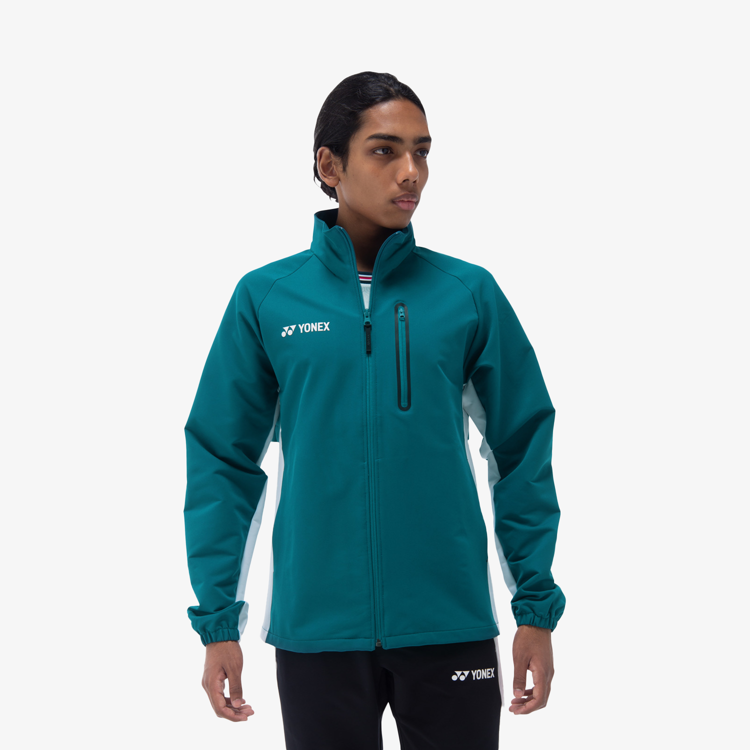 Yonex Men's Warm Up Jacket 50148 - Night Sky Color | Lightweight Athletic Training Jacket for Tennis, Running & Gym Workouts