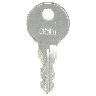 Bauer CH570 Replacement Key - 2 Double Sided Keys for Locks & Safes