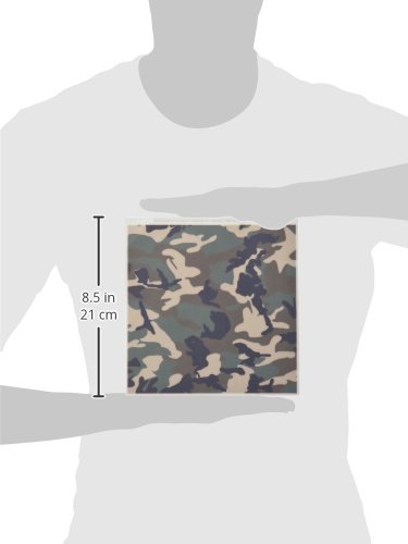 3D Rose Green Camouflage Print Iron-On Heat Transfer - 8