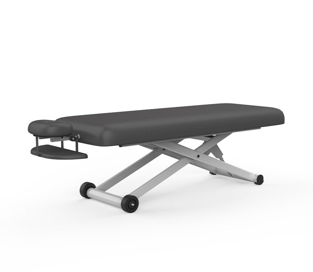 SilverFox® Professional Flat Electric Massage Bed Table 2274 - Adjustable Height Portable Massage Table for Home & Spa Use - Perfect for Therapists, Chiropractors, and Relaxation