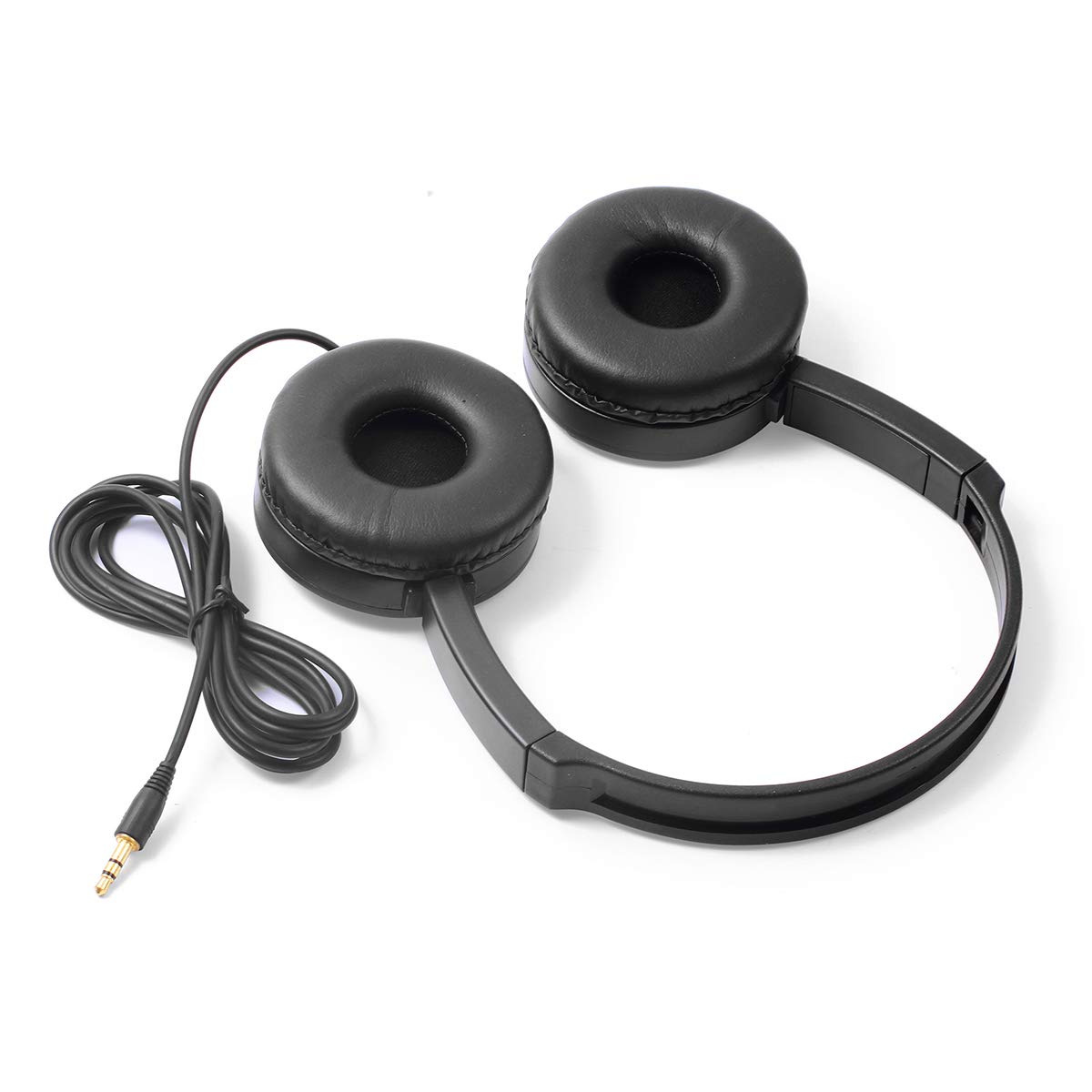 24 Pack Classroom Headphones for Students - Durable Kids & Adult Headphones for School, Library, Computer Labs (No Mic) - Perfect for Online Learning, Testing & Quiet Study Sessions