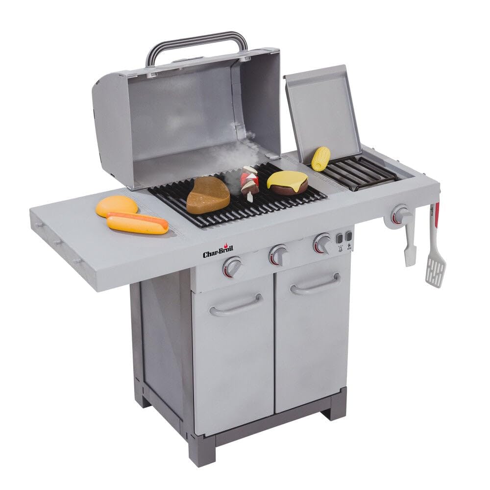 Char-Broil Kids BBQ Grill Tool Set - 5-Piece Stainless Steel Cooking Utensils for Outdoor Grilling, Perfect for Backyard BBQs, Picnics, and Camping Adventures
