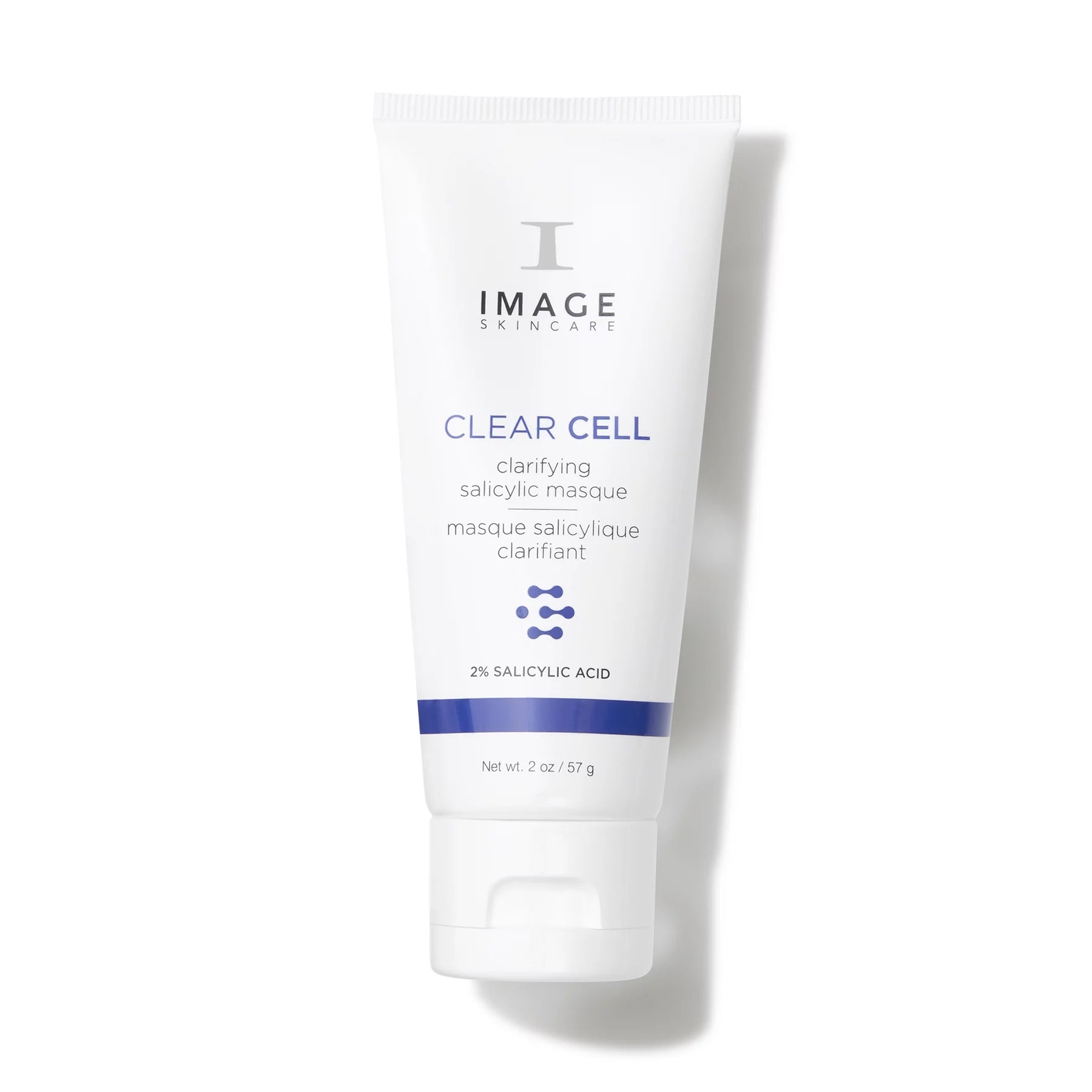 IMAGE Skincare Clear Cell Clarifying Acne Masque - Deep Cleansing Face Mask for Acne-Prone Skin | Perfect for Oily & Blemish-Prone Skin | Use for Weekly Detox & Pore Minimizing