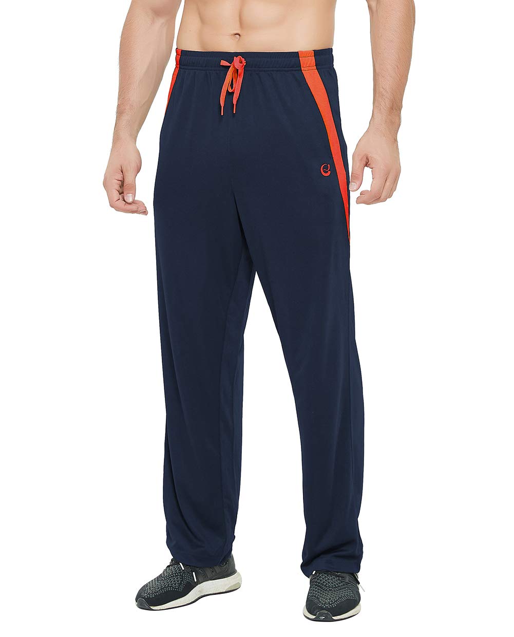 Men's Athletic Sweatpants with Pockets - Open Bottom Joggers for Workout, Running & Exercise | Gym, Lounge & Casual Wear