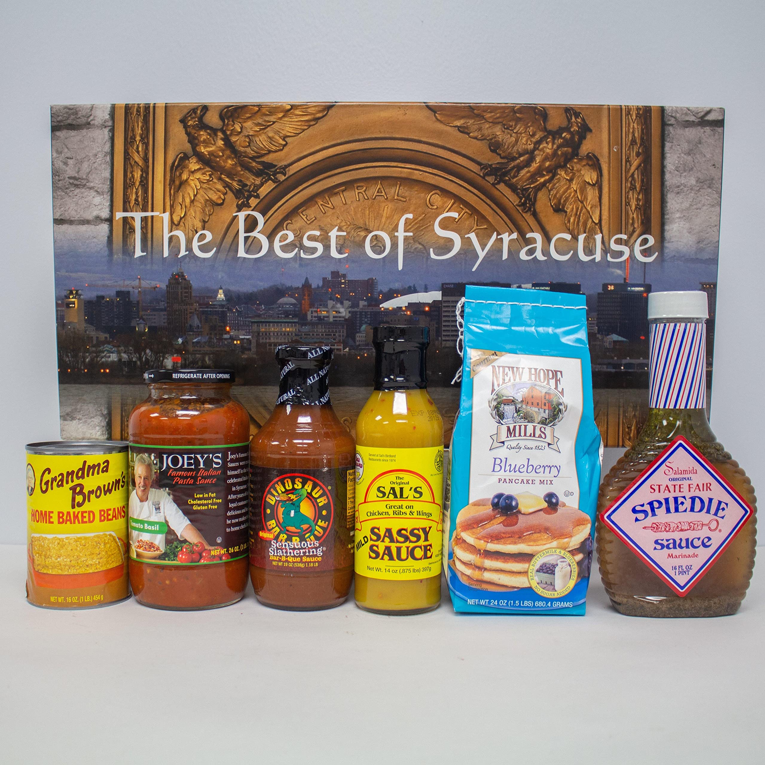 Best of Syracuse Gift Box - Unique Local Souvenirs & Gourmet Treats - Perfect for Holidays, Birthdays & Corporate Gifts