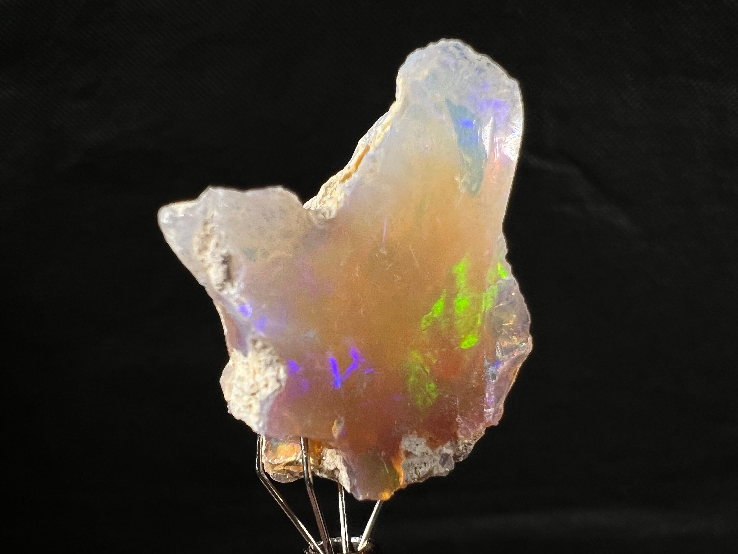 Premium 4A XL Welo Opal Raw Crystal - Certified Cutting Grade Gemstone for Jewelry Making | Natural Ethiopian Opal for Rings, Necklaces & DIY Crafting