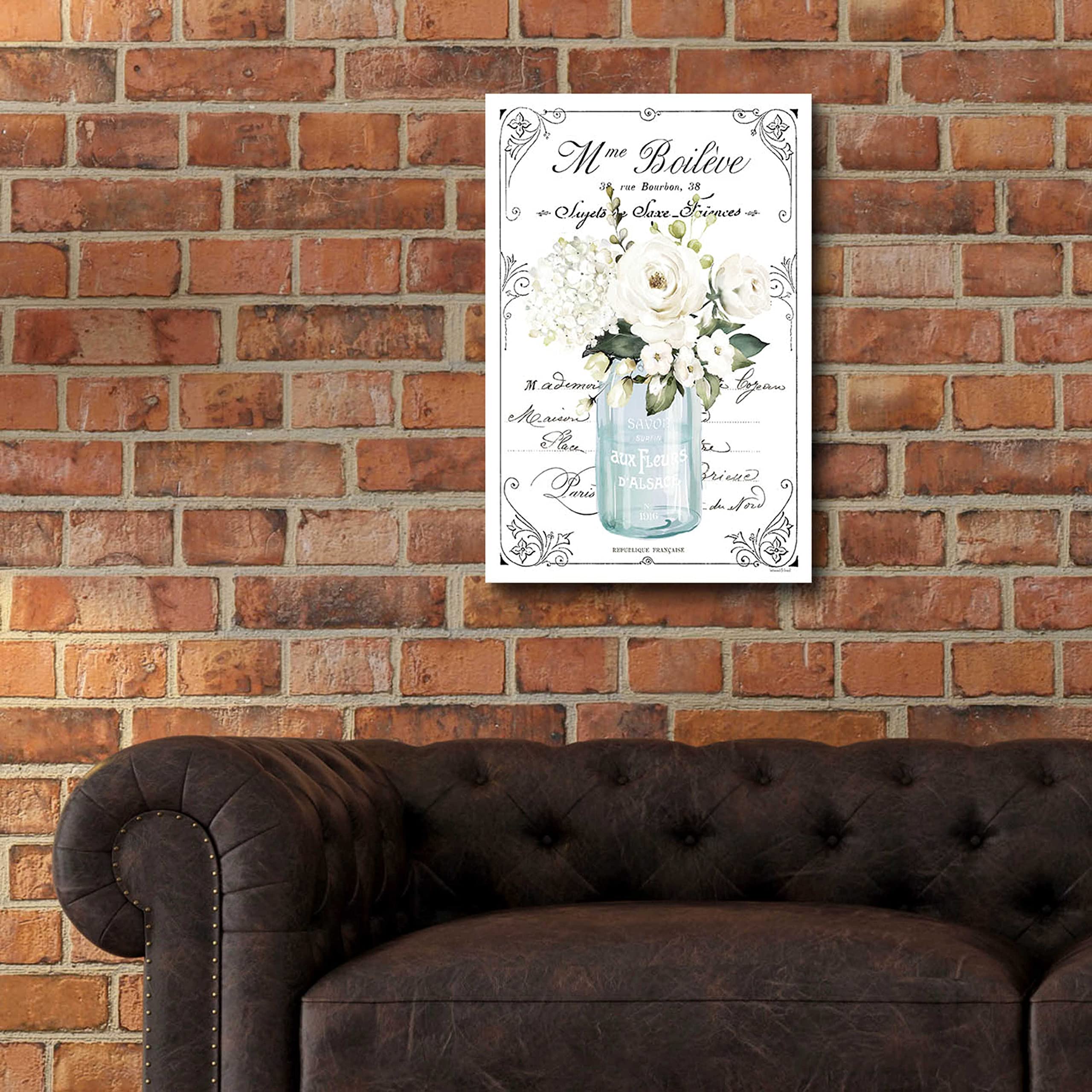 French Bathroom Wall Art Set II - 16