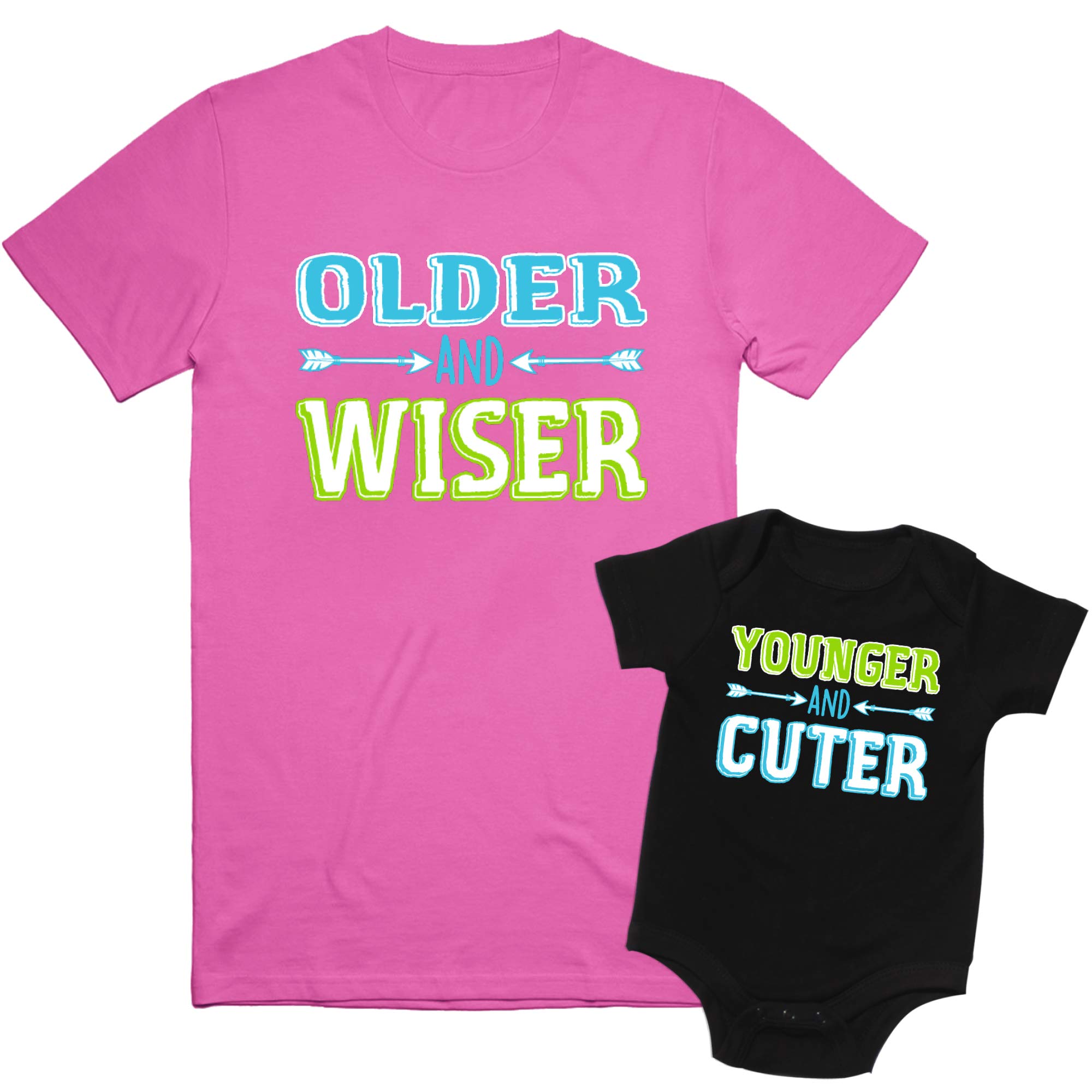 Big Sister to A Little Mister Shirt - Matching Sibling T-Shirts for Brothers & Sisters - Perfect for Family Photos, Sibling Bonding & Special Occasions