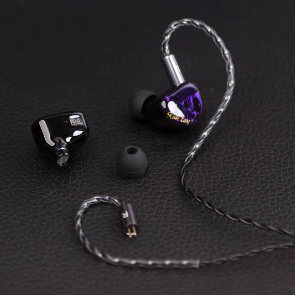 Kiwi Ears Cadenza High-Fidelity In-Ear Monitors (IEM) with Balanced Sound - Perfect for Audiophiles, Musicians & Gaming Enthusiasts