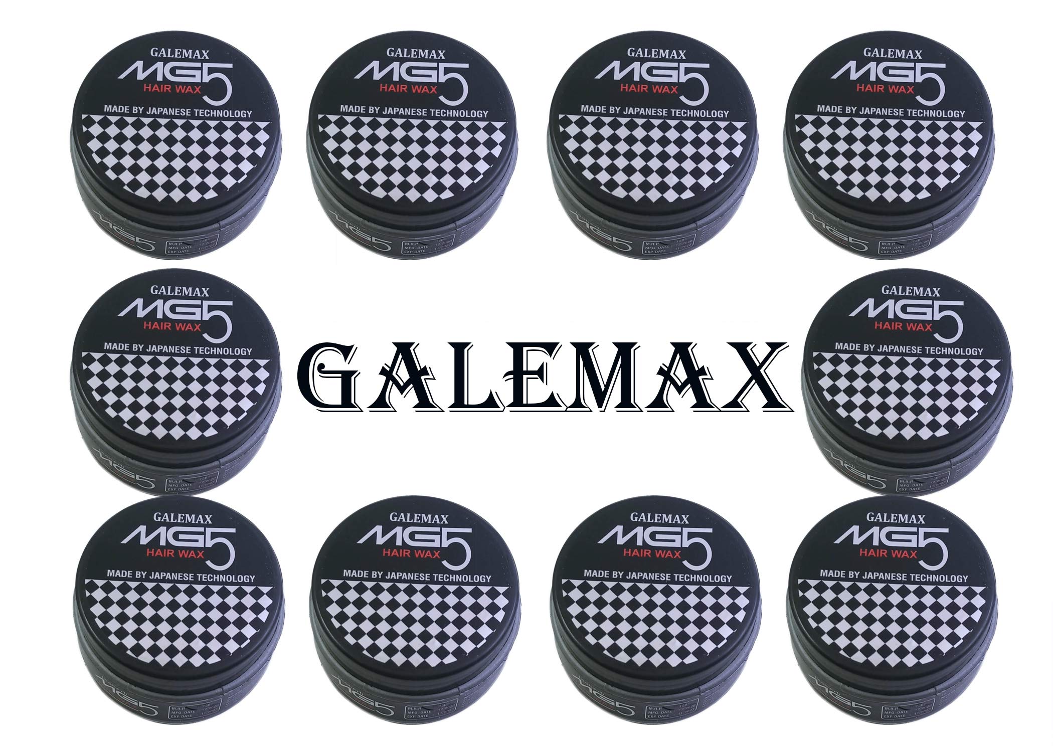 MG5 Hair Wax for Men - Japanese Technology Styling Gel (1000g, Pack of 10) | Strong Hold for Pompadour, Spiky & Textured Hairstyles | Salon-Quality Hair Styling at Home