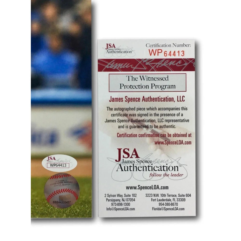 Curt Schilling Autographed 8x10 Photo - Boston Red Sox 2004 World Series Pitcher with JSA COA - Perfect for Baseball Memorabilia Collectors and Sports Fans Display