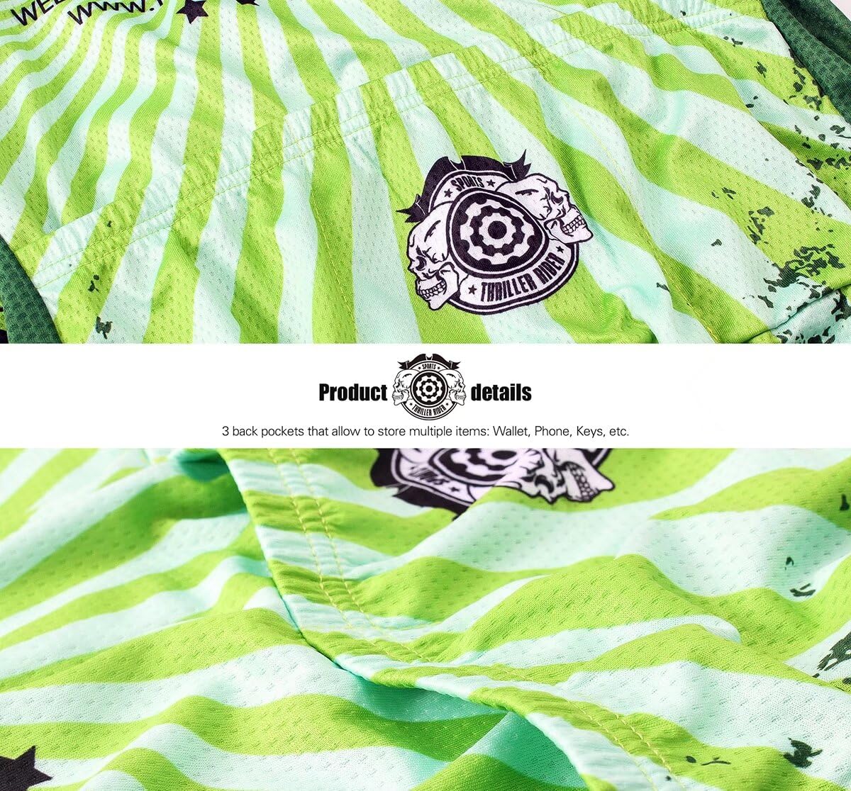 Men's Mountain Bike Short Sleeve Cycling Jersey - Breathable & Quick-Dry for Outdoor Sports & Trail Riding - Perfect for Cycling, MTB Adventures & Fitness Training