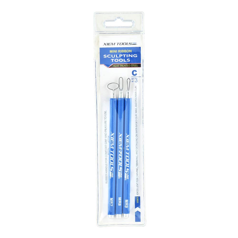 Clay Sculpting Tools - Mini Ribbon Set for Artists | Studio & DIY Crafts