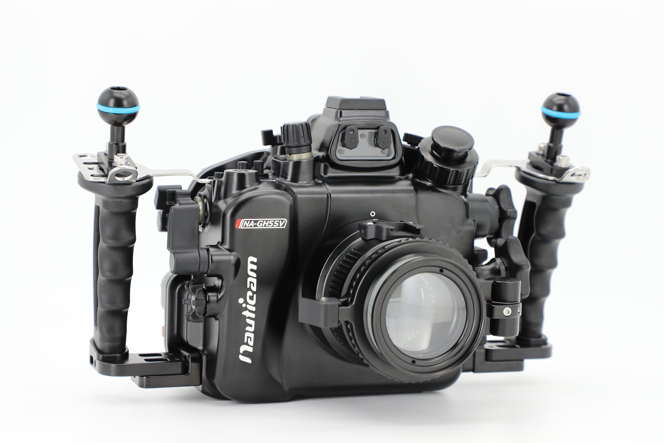 Waterproof Underwater Housing for Panasonic Lumix GH5/GH5S/GH5II Cameras - HDMI 2.0 Support - Ideal for Scuba Diving, Snorkeling & Underwater Photography