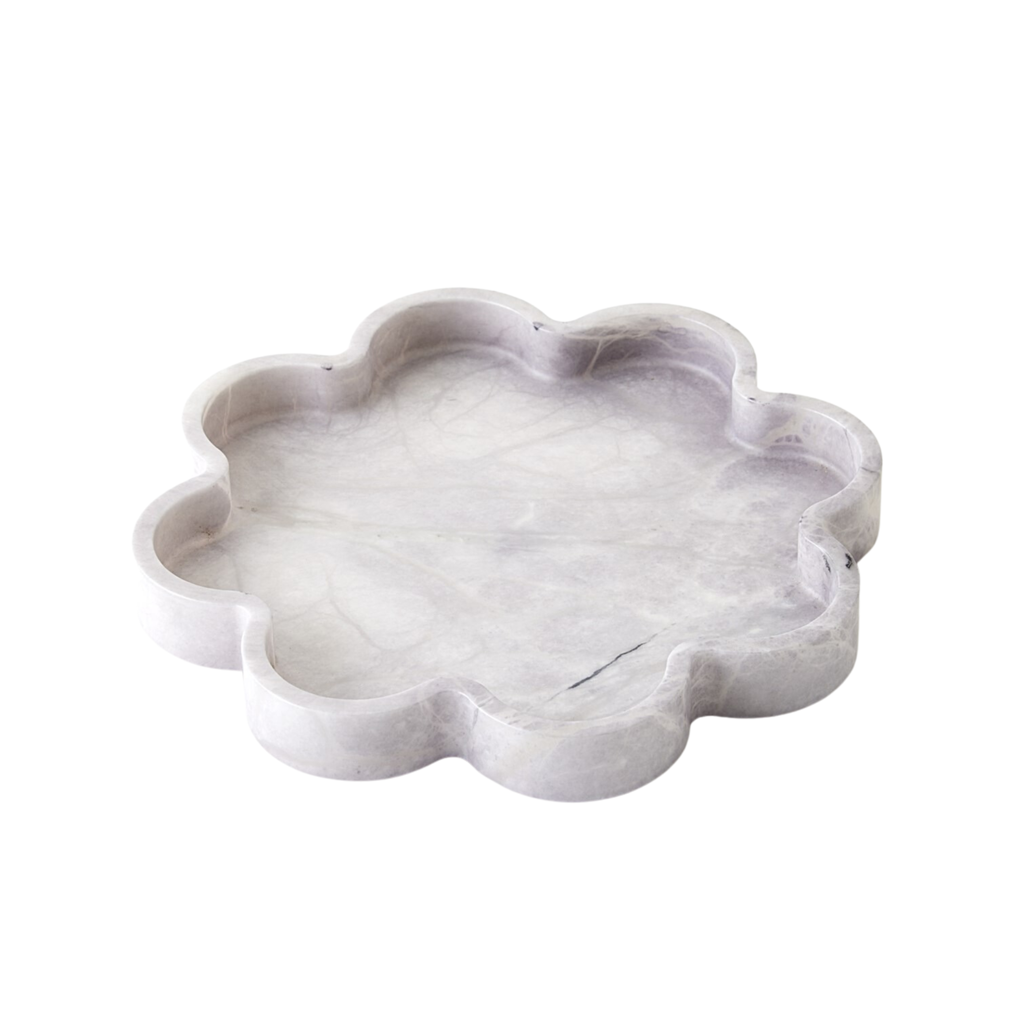 Elegant Cumulus Alabaster Serving Trays - Perfect for Wedding Decor, Dessert Displays & Home Decor - Set of 3 White Marble Cheese Boards for Entertaining