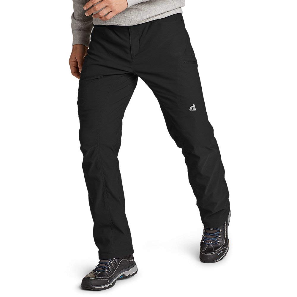 Eddie Bauer Men's Rainier Lined Cargo Pants - Waterproof Hiking & Outdoor Work Pants with Fleece Lining for Cold Weather Camping & Winter Adventures