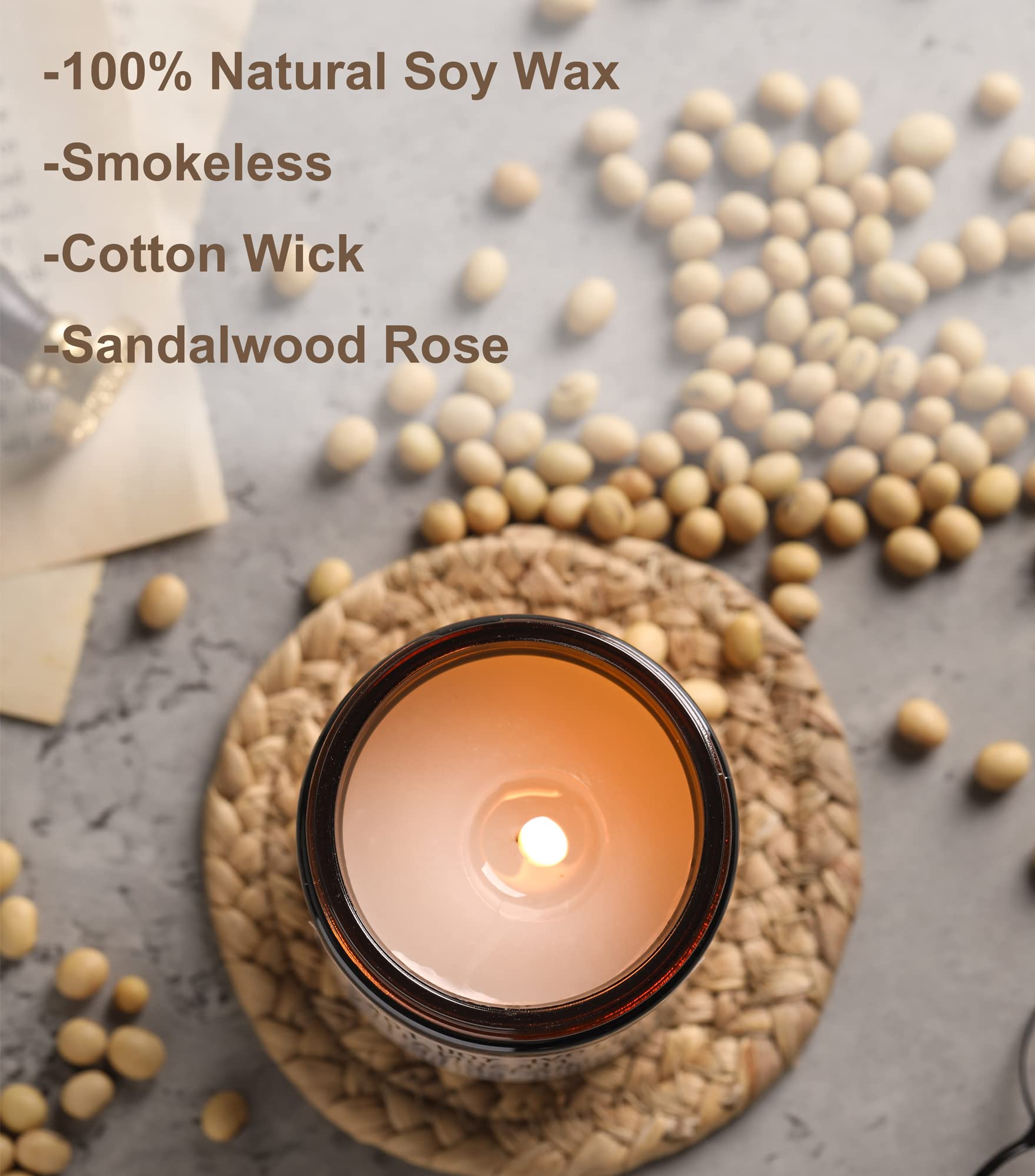 Lavender Scented Candles - Funny Thank You Gifts for Women, Nurses, Coworkers, Best Friends & Teachers | Friendship Birthday Present | Relaxing Aromatherapy for Home, Office & Spa
