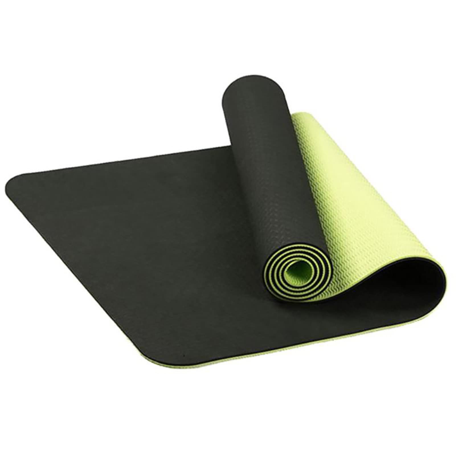Non-Slip TPE Yoga Mat for Home, Gym & Outdoor Workouts - Anti-Skid Exercise Mat for Pilates, Fitness & Yoga | Perfect for Home Training, Studio Classes & Travel Use