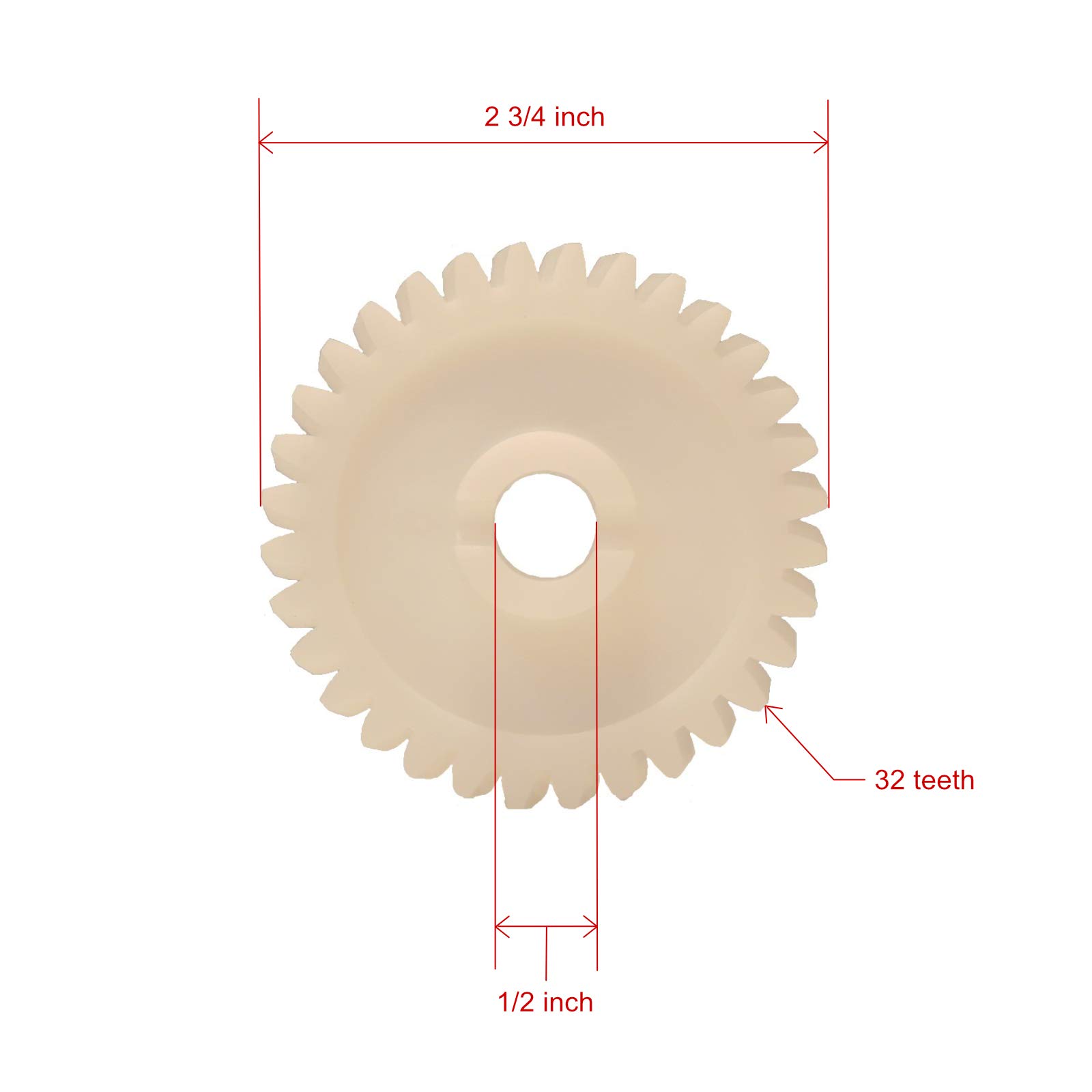 Sears Craftsman Garage Door Opener Gear Replacement - Compatible with Models 139.53660, 139.53920, 139.53939 | Durable DIY Repair Part for Smooth Garage Door Operation
