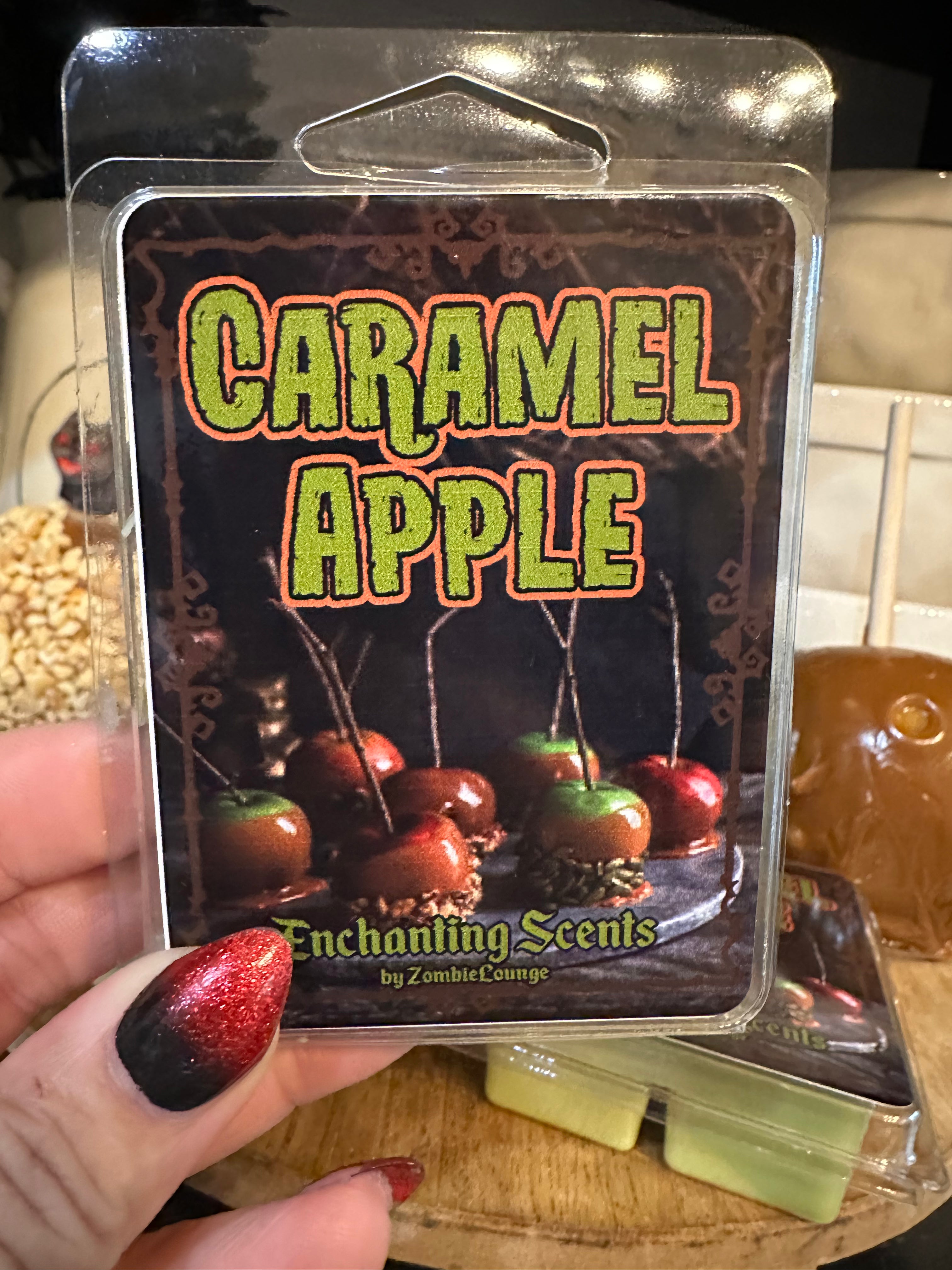 Caramel Apple Scented Wax Melts for Home Fragrance - Perfect for Fall, Holidays & Cozy Evenings
