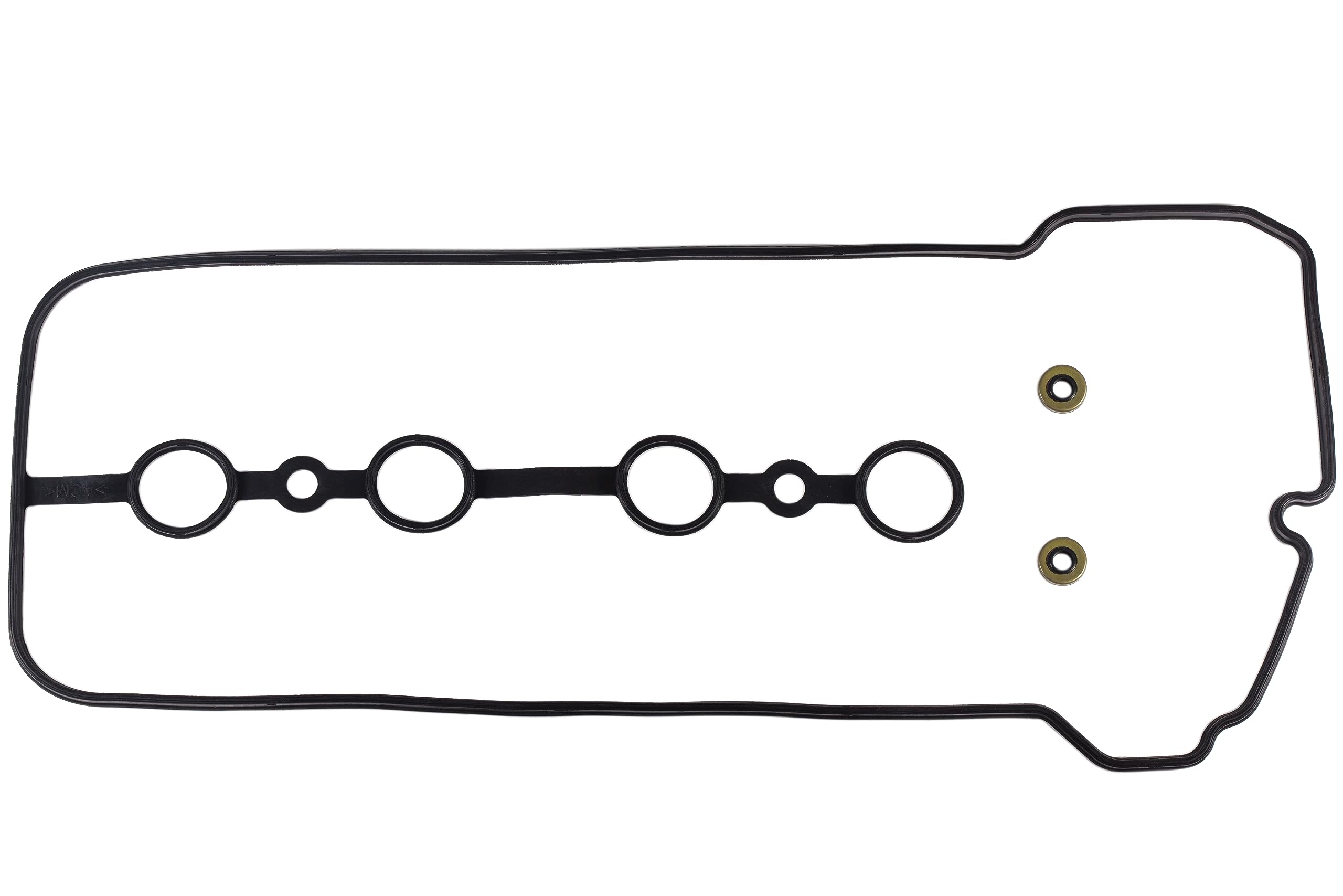 Toyota Yaris 2006-2014, Prius C 2012-2020, Echo 2000-2005, Prius 2001-2009 & Scion XB 2004-2006, XA 2004-2006 Engine Valve Cover Gasket Seal 11213-21011 - Compatible with 1.5L 1NZFE Engine - Perfect for Oil Leak Repair & Engine Maintenance